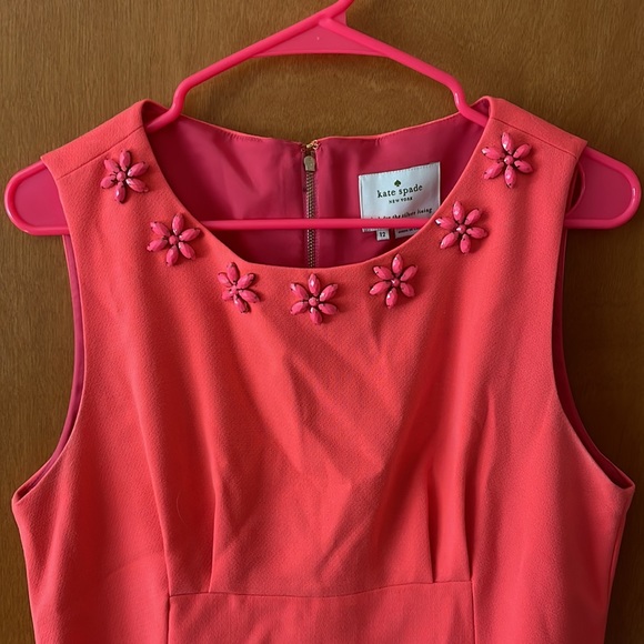 Kate Spade Coral Dress - Picture 2 of 7